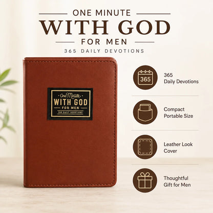 One Minute with God for Men: 365-Day Devotional Journal
