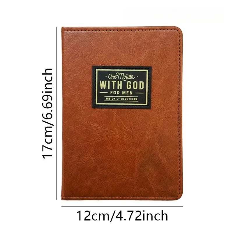 One Minute with God for Men: 365-Day Devotional Journal